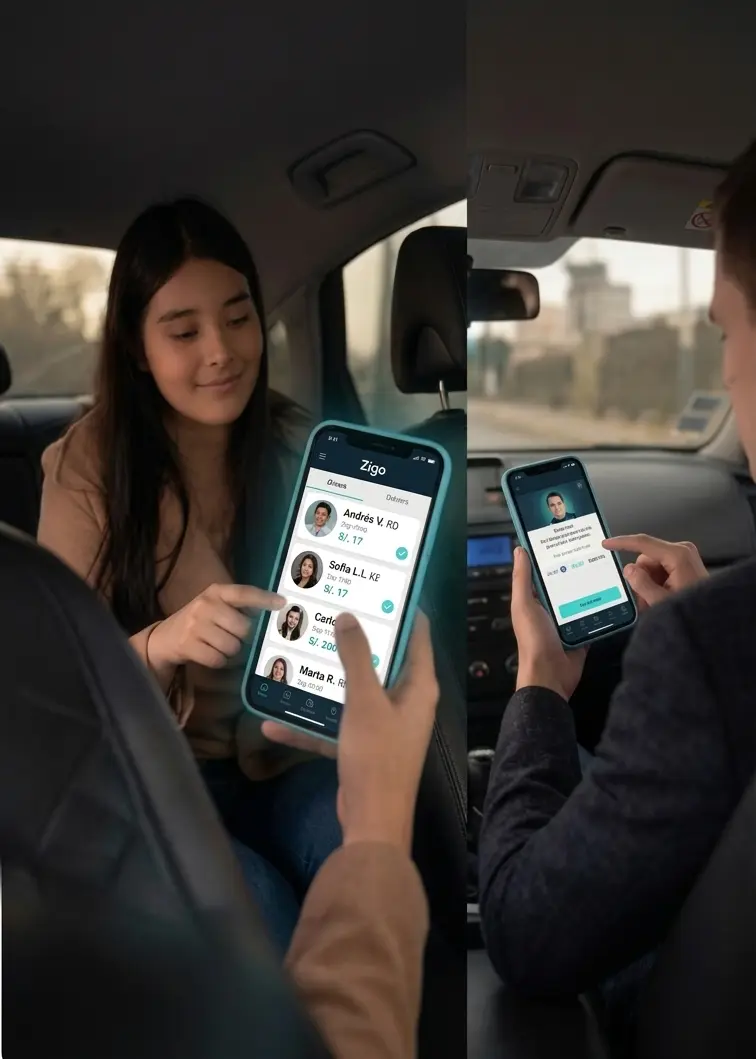 Comparacion de ofertas y eleccion de conductor